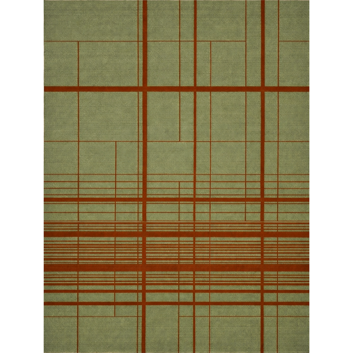 "GÜN BATIMI", Senem Akçay, El dokuması kilim