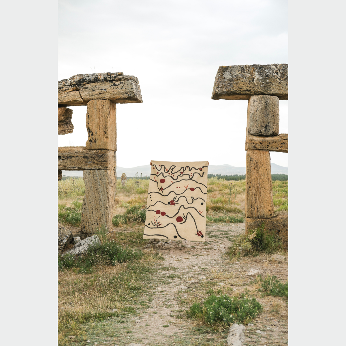 "ŞANS", Bilge Kalfa, El dokuması kilim