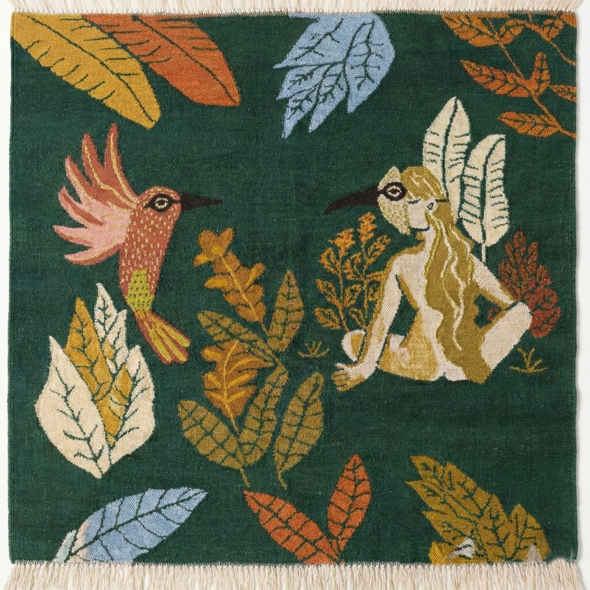 "RUH HAYVANI", Joanna Winograd, El dokuması kilim